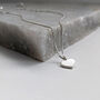 Sterling Silver Dainty Heart Necklace, thumbnail 2 of 8