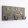 Personalised Walkie's With Pet Names Dog Lead Holder, thumbnail 7 of 9