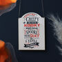 Personalised Halloween Hanging Sign, thumbnail 2 of 6