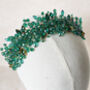 Emerald Green Headpiece, thumbnail 2 of 5
