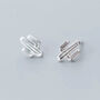 Sterling Silver Bestie Earring And Gift Box, thumbnail 4 of 12
