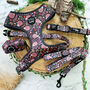Woodland Hedgehog Dog Harness With Optional Set, thumbnail 1 of 12