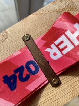 London Marathon Solid Oak Medal Display Stand, 4 of 5