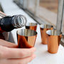 Copper Shot Glass Set In Personalised Carry Case, thumbnail 8 of 10