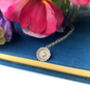 Mother's Day Sterling Silver Mini Sunflower Necklace, thumbnail 3 of 12