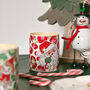 Festive Santa Christmas Mug, thumbnail 1 of 5