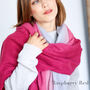 Personalised Cashmere Blend Ombre Scarf, thumbnail 6 of 12