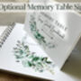 Personalised In Loving Memory Guest Book, thumbnail 3 of 9