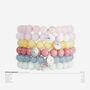 Birthstone Evil Eye Beaded Bracelet, thumbnail 2 of 6