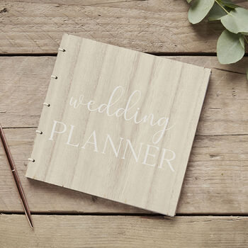 Wooden Wedding Planner, 4 of 5