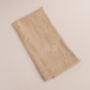 100x Personalised Embroidered Linen Event Napkins, thumbnail 1 of 5
