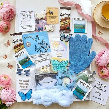 Happy Summer Birthday Sunshine Hug In A Box Spa Gift Pamper Hamper, 8 of 12