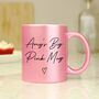 Personalised Pink Glitter Ceramic Mug, thumbnail 6 of 10
