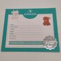 Personalised Mini Baby Blue Collectible Highland Cow Toy, Gift Boxed, thumbnail 10 of 11