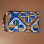 Large African Print Zip Pouch | Bolande Print, thumbnail 5 of 7