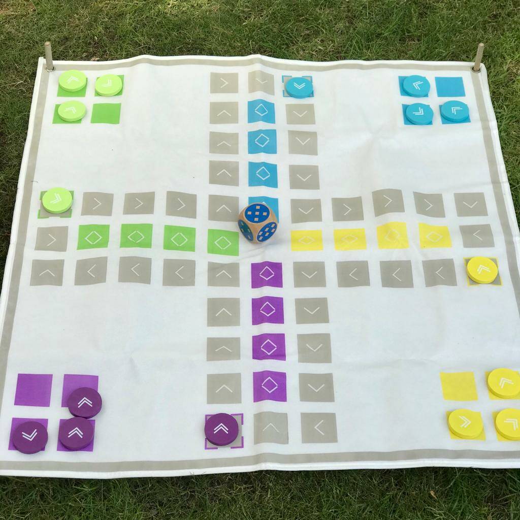 Giant Snakes And Ladders And Ludo Garden Game By Harmony at Home