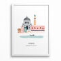 Personalised Venice City Print, thumbnail 7 of 9