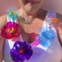 Plastic Bottle Flower Brooch, Pick Your Own Colour, thumbnail 1 of 4