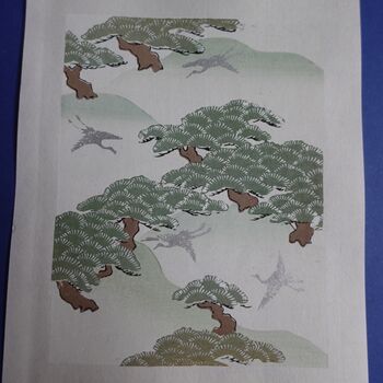 Delicate Japanese Pine Forest Print, 3 of 9
