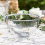 Bella Perle Beaded Glass Salad Bowl, thumbnail 1 of 3