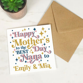 Children's Mother's Day Card To Grandma Or Nana, 3 of 5