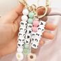 Personalised Flower Bag Charm Keychain, thumbnail 1 of 7