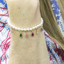 Pearl Bracelet With Family Birthstone Teardrops, thumbnail 5 of 10