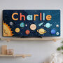 Personalised Space Premium Wooden Name Puzzle, thumbnail 1 of 5
