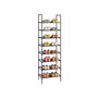 Set Of Two Grey Four Tier Shoe Storage Organiser Rack, thumbnail 6 of 7