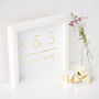 Personalised Initial Framed Print, thumbnail 2 of 4