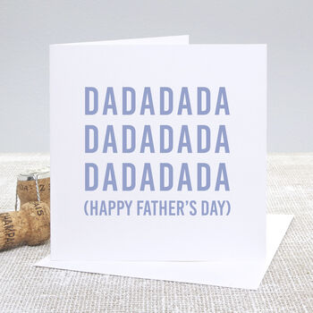 Dadada Card For Daddy From Baby, 2 of 2