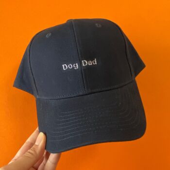 Mini Personalised Name Dad Grandad Cap, 3 of 7