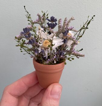Dried Flower Mini Arrangement Pot, 3 of 3