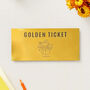 Personalised Golden Ticket Scratchable Gift Voucher, thumbnail 9 of 12