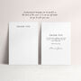Personalised Wedding Venue Illustration Thank You Card, thumbnail 3 of 4
