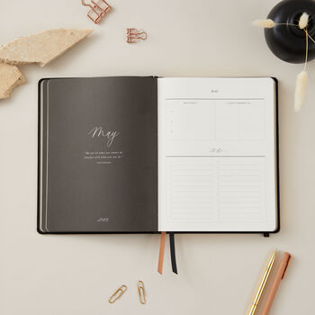 2025 Weekly Planner Black, 5 of 12