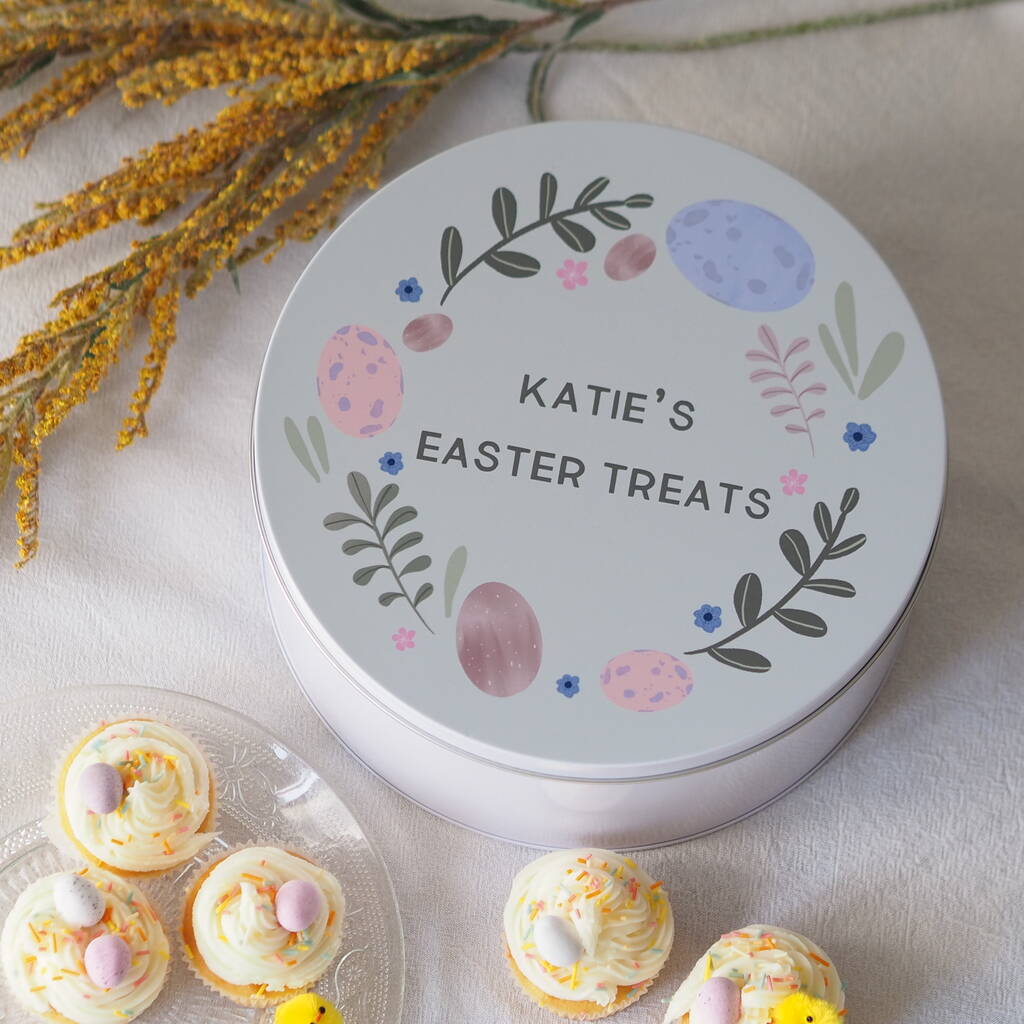 Personalised Easter Treats Tin, 1 of 5