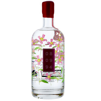 Personalised Pink Floral 75cl Gin/Vodka Bottle, 2 of 7