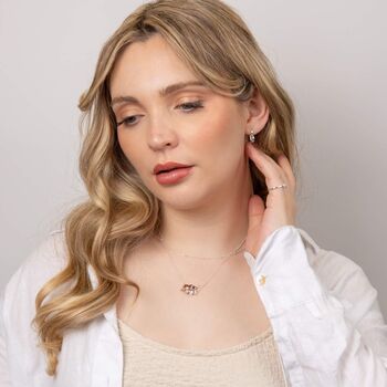 Recycled Sterling Silver Open Heart Hoop Earrings – 18mm, 4 of 6