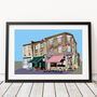 The Village Bakery, Walthamstow Illustration Art Print, thumbnail 1 of 2