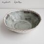 Handmade Mini Blue Brown Pottery Ring/ Jewellery Dish, thumbnail 8 of 8