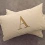 Personalised Embroidered Initial Cushion, thumbnail 5 of 10