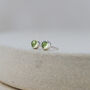 Sterling Silver Mini Birthstone Stud, thumbnail 11 of 12