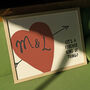 It’s A Forever Kind Of Thing Personalised Heart Print, thumbnail 8 of 12