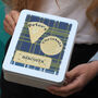 Personalised Tartan Biscuit Tin, thumbnail 3 of 3