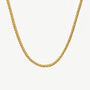 0.1cm,0.3cm Or 0.4cm Men’s Twisted Chain Necklace In Gold Or Silver, Christmas Jewellery Gift, thumbnail 7 of 11