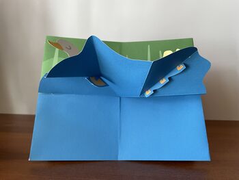 Handmade Mother Duck And Ducklings Pop Up Card, 2 of 4