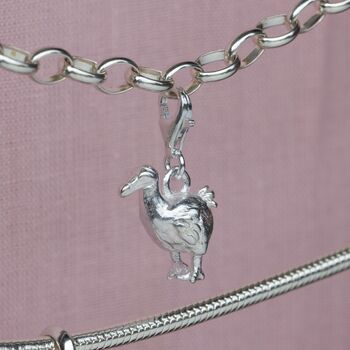 Sterling Silver Dodo Charm, 3 of 9