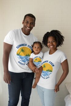 Summer Holiday Matching T Shirts, 4 of 9