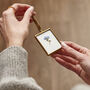 Personalised In Memory Forget Me Not Christmas Decoration, thumbnail 1 of 4